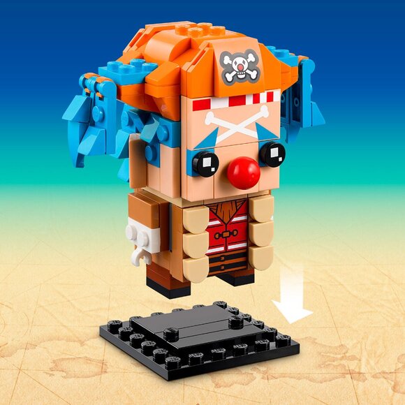 LEGO One Piece 40800 Netflix Brick Headz Buggy the Clown Figure New NIB - Picture 14 of 14